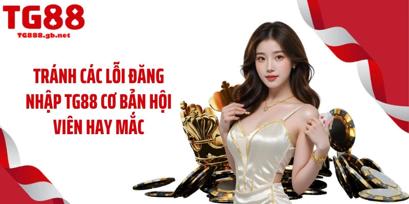 Tránh các lỗi đăng nhập TG88 cơ bản hội viên hay mắc